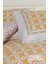 Amanda Nevresim Takımı King Size Lastikli Çarşaf (240X220 Cm) Sarı 3