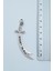Zülfikar Kılıcı Gümüş Kaplama Deri İp Kolye 3