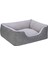 Techmrt Pet Comfort Echo Varro Gri-Gri Köpek Yatağı M 65X80CM 2