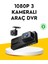 3 Kameralı Araç Içi Dvr Kayıt Cihazı Ön Iç Arka Kamera Full Hd 1