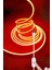 5V USB Neon LED Şerit 5 Metre Turuncu | Silikonlu Su Geçirmez Esnek Aydınlatma 1