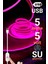 5V USB Neon LED Şerit 5 Metre Pembe | Silikonlu Su Geçirmez Esnek Aydınlatma 1