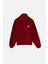 Panda Sherpa Quarter-Zip Sweatshirt - Bordo 1