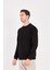 Rahat/normal Kesim Yumuşak Modal Karışımlı Erkek Sweatshirt - R2636 4