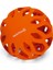 Techmrt Beeztees Köpek Oyuncağı, Delikli Top, Kauçuk, Turuncu, 11CM 1