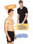 Erkek Pamuklu Ribana V Yaka Atlet ve Ribana Boxer Takım 6'lı Set (12 Parça) TER0107 - TER0111 1