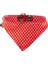 Techmrt Beeztees Kedi Boyun Tasması, Bandanalı, Zilli, Kırmızı, 24-29CM 2