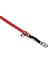 Techmrt Beeztees Kedi Boyun Tasması, Deri, Zilli, Kırmızı, 24-29CM 2