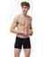Erkek Siyah Micro Modal Boxer 909 1