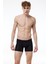 Erkek Siyah Micro Modal Boxer 909 3