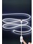 5V USB Neon LED Şerit 5 Metre Beyaz | Silikonlu Su Geçirmez Esnek Aydınlatma 1