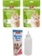 Bio Petactive Kitten Milk Powder Yavru Kedi Süt Tozu 200 gr x 2 Adet + Biberon Seti 1
