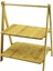 Portatif Ayaklı - 2 Katlı Ahşap Bambu Organizer Raf =18x28 - 22x28cm Y: 6-20-39cm (4915) 1