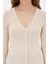 Kadın Krem Hırka (Triko) 50313580-VR071 6