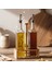 Verra - 2'li Ahşap Tutmalı Standlı Cam Yağdanlık Damlatmaz Yağlık Sirkelik Zeytinyağı Şişesi 500ML 3