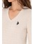 Kadın Krem Melanj Kazak /triko 50313625-VR159 7