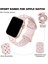 Apple Watch Seri 49/46/45/44/42 mm Uyumlu Soft Silikon Ayarlanabilir Kordon 4
