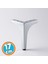 Mobilya Ayağı Dayanıklı Modern Tasarım Koltuk Sehpa Masa Tv Ünitesi 17 cm Krom Gümüş Metal 1