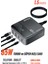 45W Süper Hızlı - 65W Turbo Hızlı Şarj Cihazı 4in1 Gan Teknolojisi 2 Usb+2 Type-C Pd 3.0 LCD Ekranlı 1
