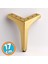 Mobilya Ayağı Dayanıklı Ayak Modern Tasarım Koltuk Sehpa Tv Ünitesi 17 cm Gold Altın Metal 1