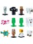 Pmı MC2080 Minecraft 3D Figür Toppeez 12LI Delüks Set Kız Erkek Çocuk Oyuncak Eğitici Oyuncaklar 1