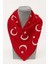 Kırmızı Ay Yıldız Türk Bayrağı Temalı Pamuk Kumaş Fular - Bandana - 23 Nisan, 29 Ekim, 19 Mayıs 2