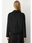 Çıtçıtlı Süet Mont Siyah 08015 3