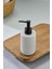 180 ml Modern Tasarımlı Seramik Sıvı Sabunluk – Banyo ve Mutfak Kullanımına Uygun Pompalı Şişe 1