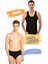 Erkek Klasik Penye Atlet ve Slip Külot Takım 6'lı Set (12 Parça) SER0001 - SER0005 1