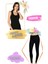 Kadın Ribana Geniş Askılı Atlet ve Düz Kesim Uzun Tayt Takım 6'lı Set (12 Parça) TKD0136 - TKD0173 4