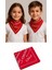 Kırmızı Ay Yıldız Türk Bayrağı Temalı Pamuk Kumaş Fular - Bandana - 23 Nisan, 29 Ekim, 19 Mayıs 1