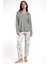 63591 Gri Pijama Takımı 2