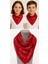 Kırmızı Ay Yıldız Türk Bayrağı Temalı Pamuk Kumaş Fular - Bandana - 23 Nisan, 29 Ekim, 19 Mayıs 1