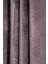 Kadife Halkalı Fon Perde Mor 140X260 2