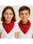10 Adet Kırmızı Ay Yıldız Türk Bayrağı Temalı Pamuk Kumaş Fular - Bandana - 23 Nisan, 29 Ekim 3