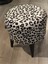 Mercan Mobilya Leopardesenli Puf Bench 42*43 1