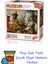 20666 Wolf And Fox Hunt 1000 Parça Puzzle -Ks Puzzle + Play-Doh Oyun Hamuru 1
