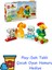 Duplo Ilk Hayvan Trenim 10412-1 Buçuk Yaş ve Üzeri Çocuklar Için Tekerlekli Oyuncak Tren Içeren Eğitici Yapım Seti (19 Parça) + Play-Doh Oyun Hamuru 1