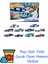 Oyuncak Arabalar, 10'lu Yarış Arabası Paketi, 1:64 Ölçekli Corvette, Lamborghini, Mclaren ve Hot Wheels Originals Içerir (Amazon'a Özel) + Play-Doh Oyun Hamuru 1