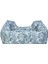 Techmrt Pet Comfort Alpha Merta Mavi-Beyaz Köpek Yatağı M 65X80CM 3