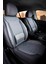 Volkswagen Golf 6 Uyumlu Yarı Deri Oto Koltuk Kılıfı Ön/arka 5 Li Set Atlas Füme 1