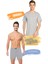Erkek Sıfır Yaka Penye Atlet ve Boxer Takım 6'lı Set (12 Parça) SER0003 - SER0008 4