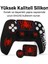 Ps5 Dualsense Joystick Koruyucu Silikon Kılıf + 2 Analog Başlık + 2 Sticker – Yüksek Kaliteli, Spider 2 Desenli 2