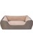 Techmrt Pet Comfort Echo Varro Kahve-Bej Köpek Yatağı L 85X105CM 1