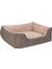 Techmrt Pet Comfort Echo Varro Kahve-Bej Köpek Yatağı L 85X105CM 2
