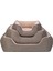 Techmrt Pet Comfort Echo Varro Kahve-Bej Köpek Yatağı L 85X105CM 4