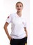 112 Acil Sağlık Yakalı Tshirt Kısa Kol Baskılı - Beyaz 5