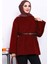 Bordo Bel Kemerli Angora Tunik 3