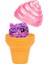 CKE07000 Cookeez Makery Yum Yumz Dondurma Tekli Paket Kokulu Peluş -1 Adet Fiyatıdır 3