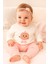 Kız Bebek Ikili Takım – Sevimli Desenli Sweatshirt ve Alt, Organik Pamuklu Rahat Günlük Set 1